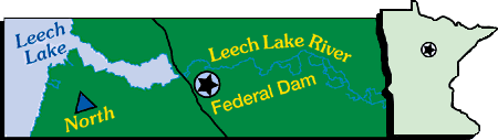Federal Dam Location Map